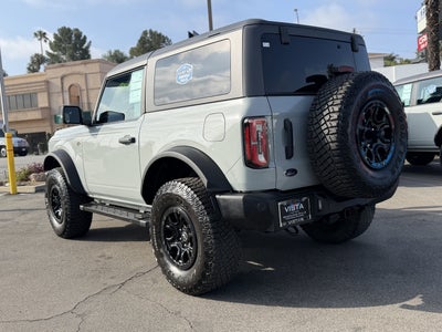2022 Ford Bronco Wildtrak 2 Door Advanced 4x4