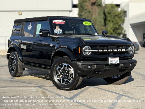 2021 Ford Bronco Base 4 Door Advanced 4x4