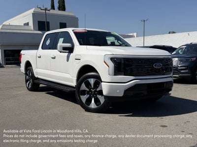 2023 Ford F-150 Lightning Platinum 4WD SuperCrew 5.5' Box