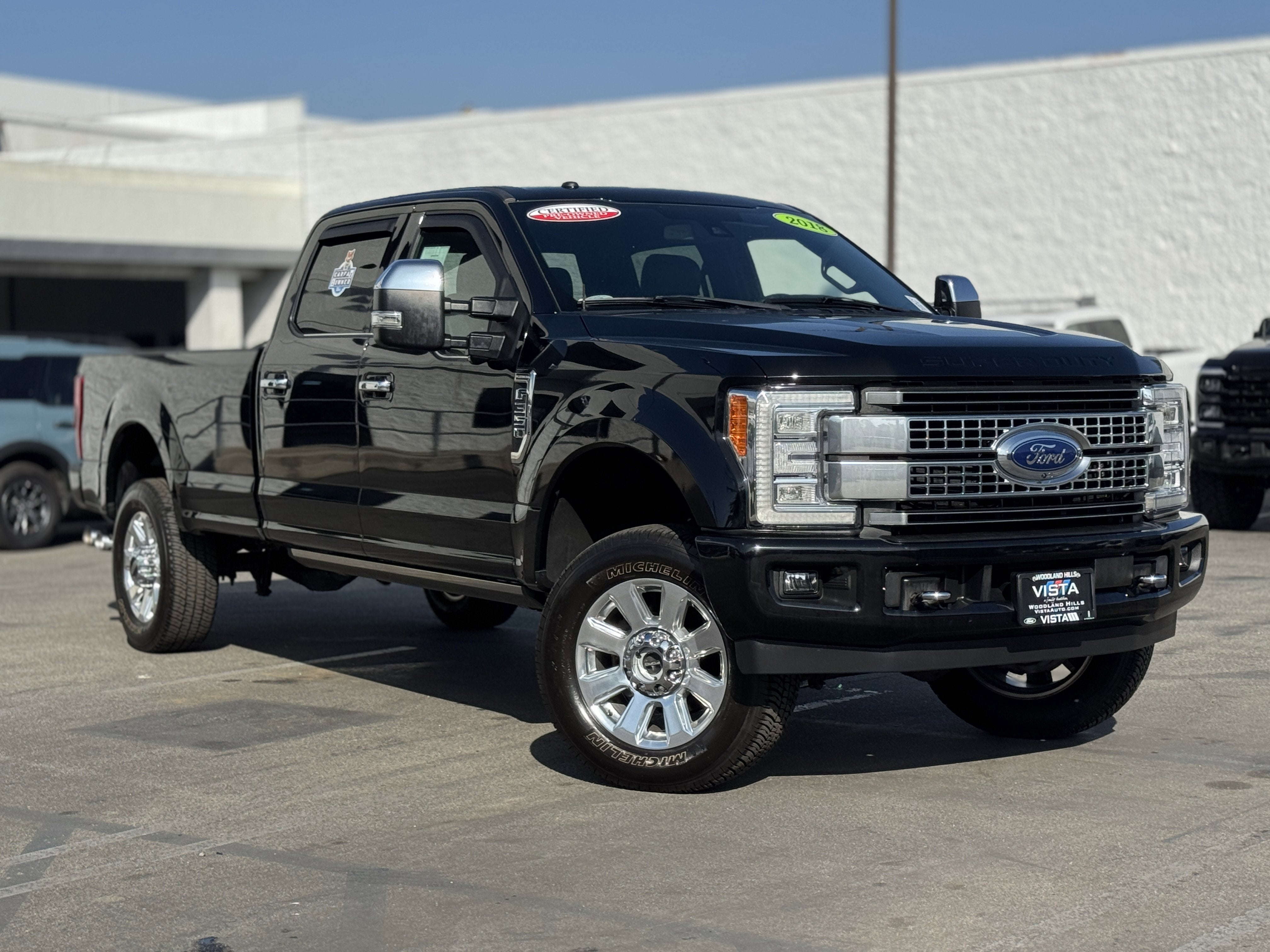 2018 Ford Super Duty F-350 SRW Platinum