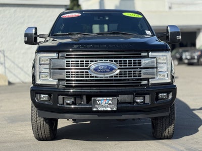 2018 Ford Super Duty F-350 SRW Platinum