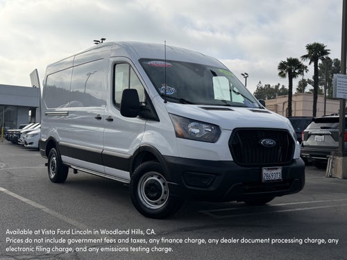 2023 Ford Transit Cargo Van T-250 148 Med Rf 9070 GVWR RWD