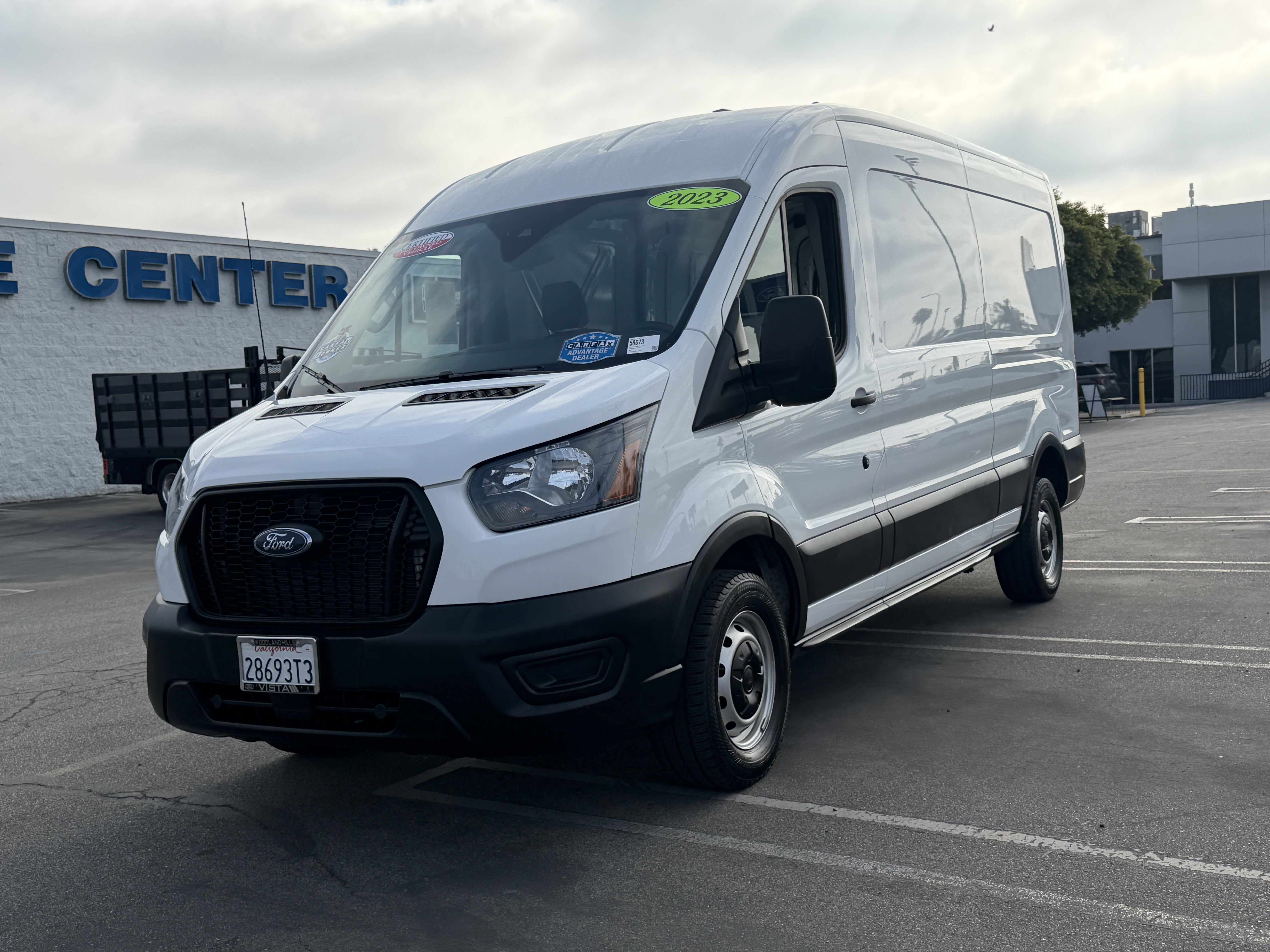 2023 Ford Transit Cargo Van T-250 148 Med Rf 9070 GVWR RWD