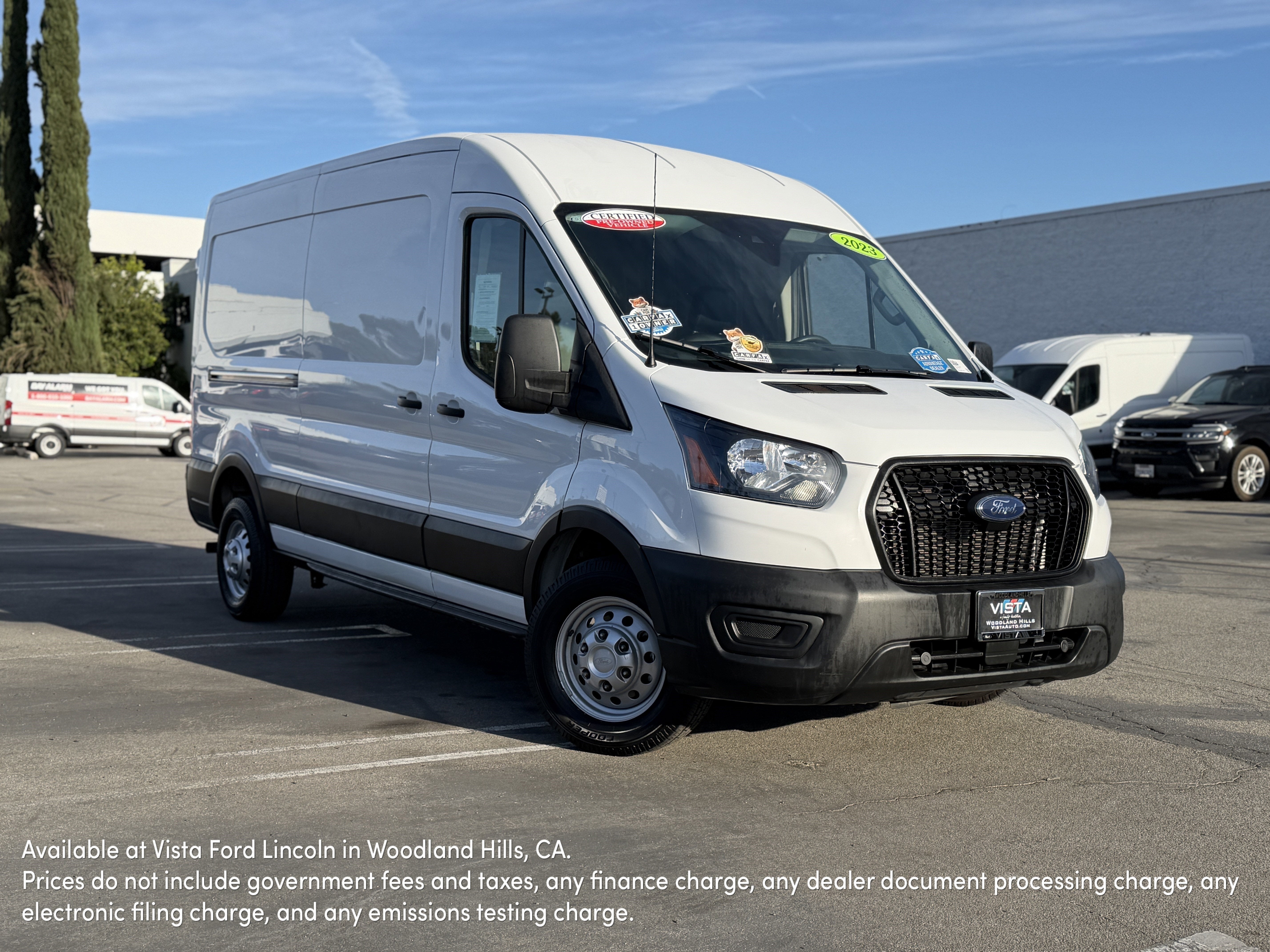 2023 Ford Transit Cargo Van T-250 148 Med Rf 9070 GVWR AWD