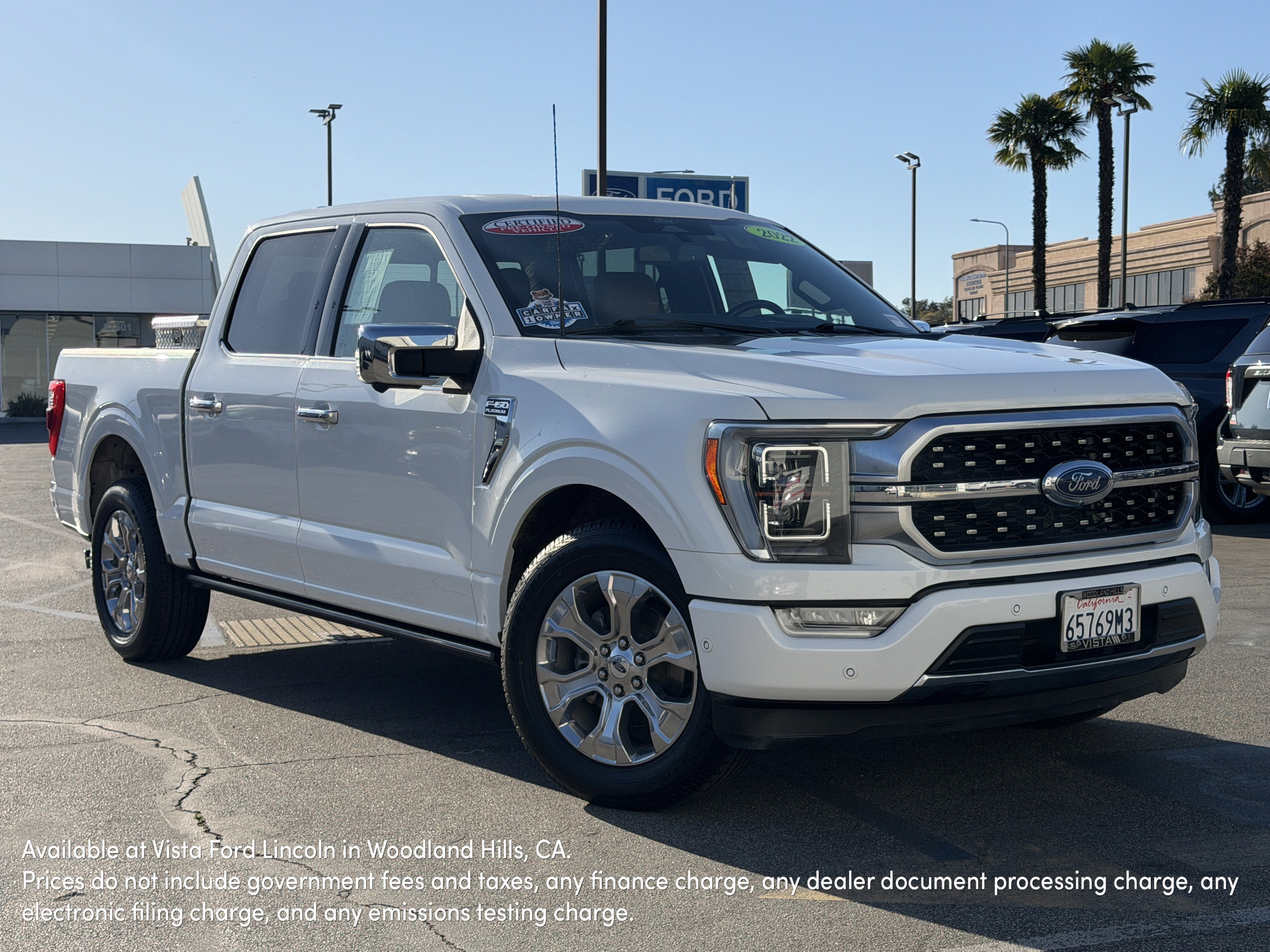 2022 Ford F-150 Platinum