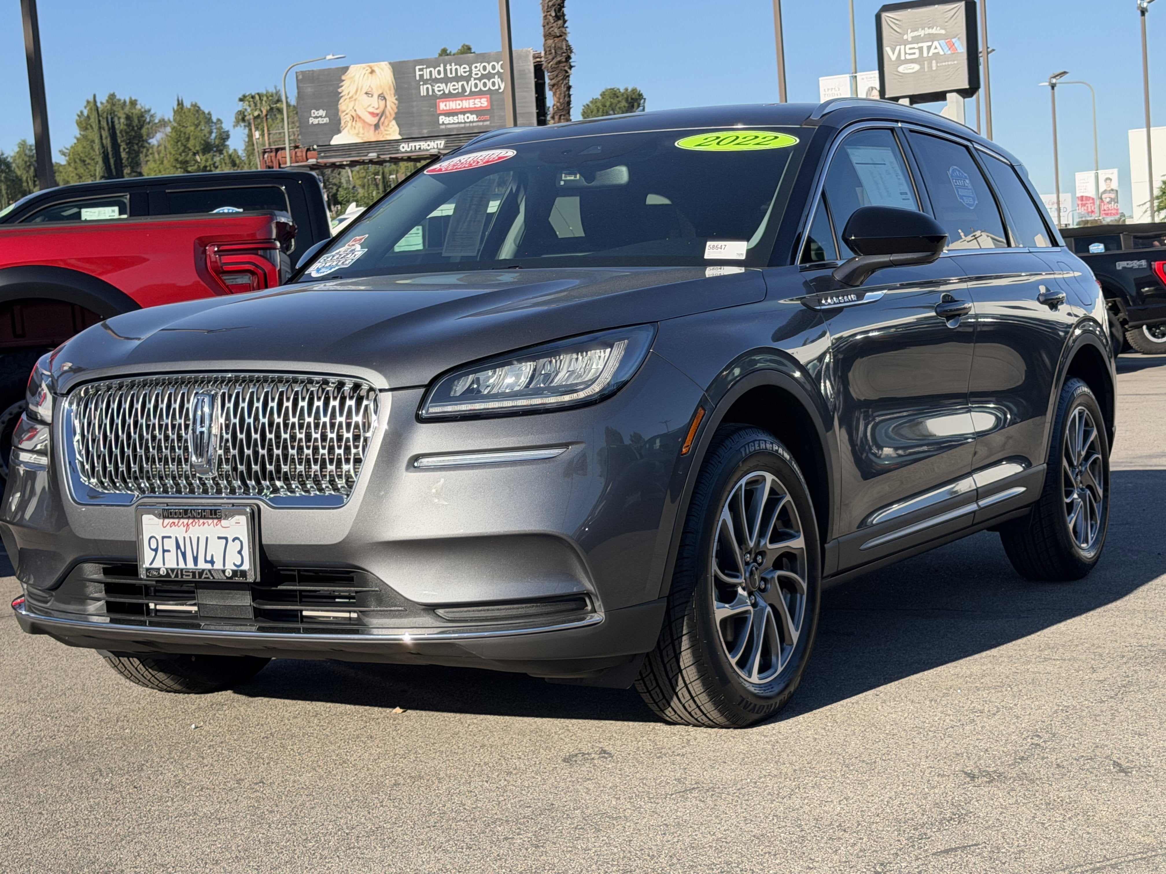 2022 Lincoln Corsair Standard
