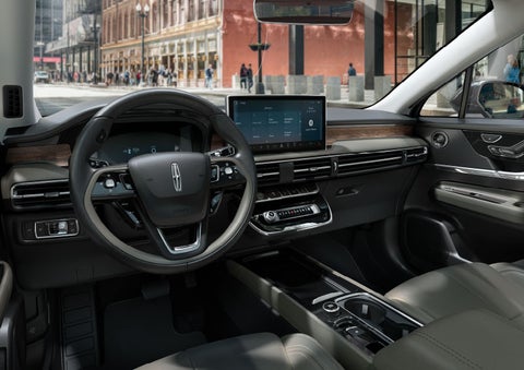 The interior dashboard of 2024 Lincoln Corsair® SUV is shown here. | Vista Lincoln Woodland Hills in Woodland Hills CA