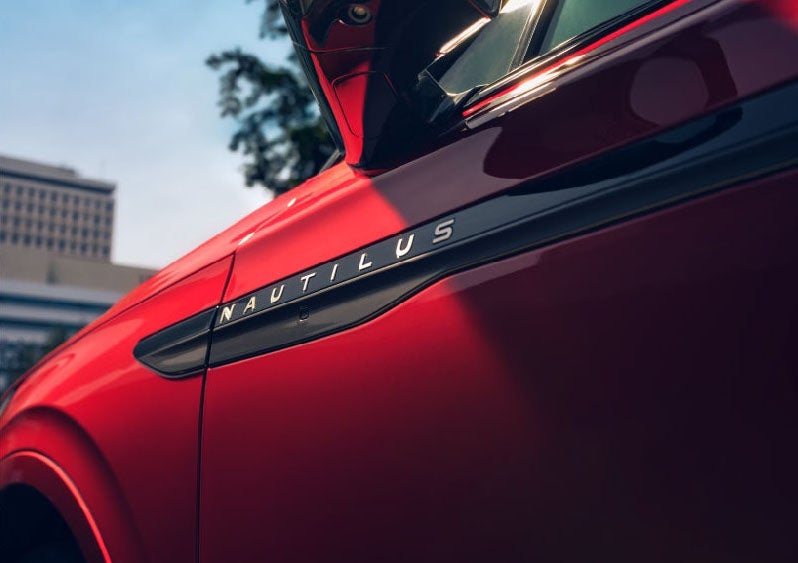 A side badge on the passenger door reads Nautilus. | Vista Lincoln Woodland Hills in Woodland Hills CA